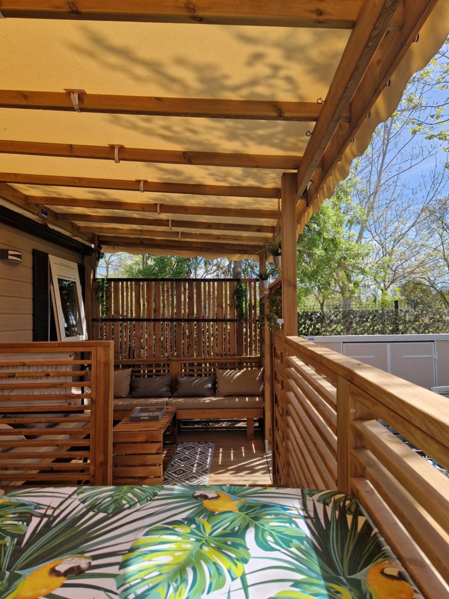 Camping La Carabasse Vias-Plage-T4 Climatise,Tout Confort, Emplacement Calme ! Exterior photo