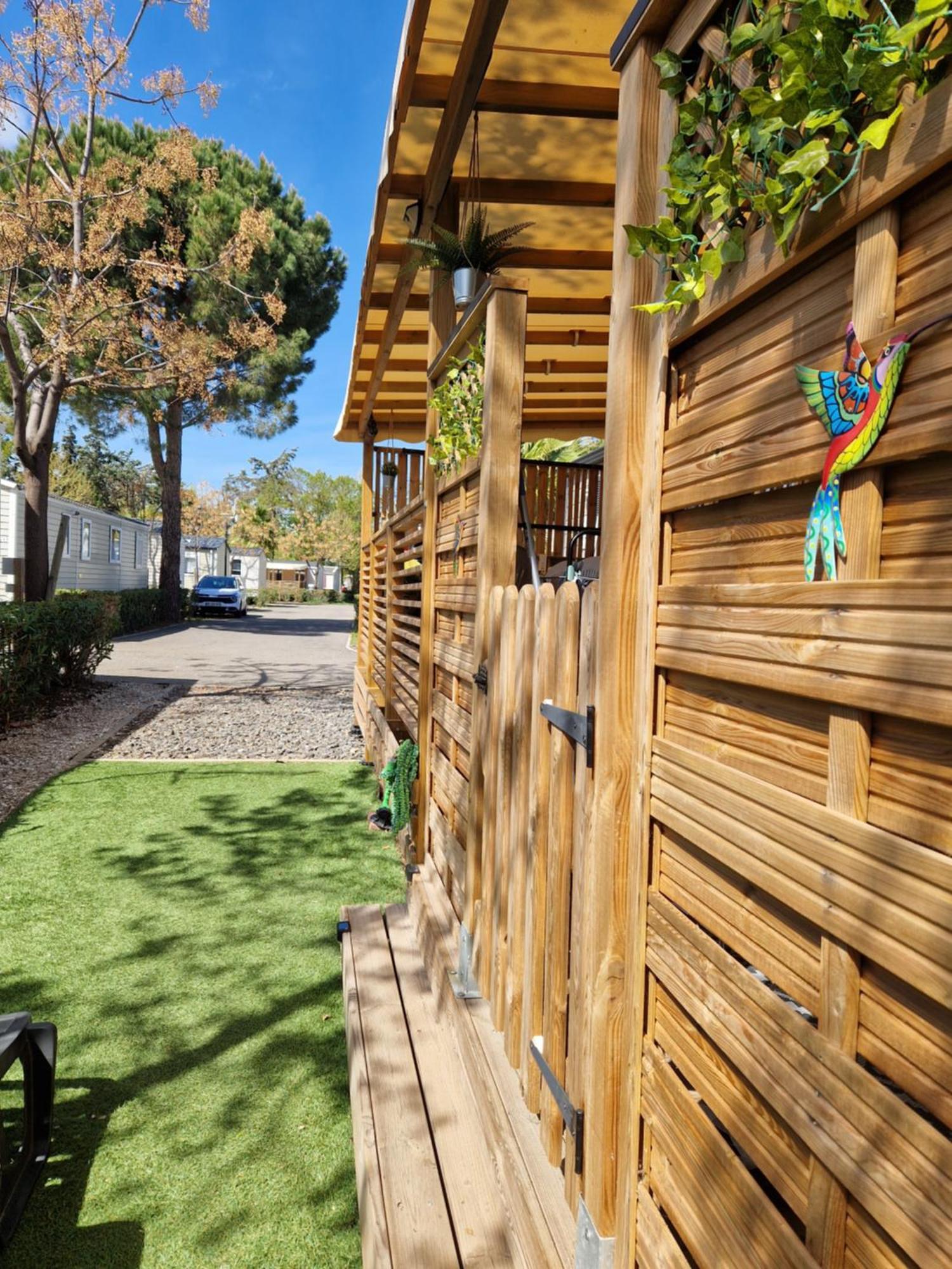 Camping La Carabasse Vias-Plage-T4 Climatise,Tout Confort, Emplacement Calme ! Exterior photo